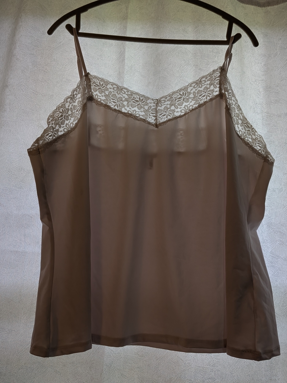 VENUS Lace-Trim White Camisole